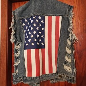BiBi Blue Denim Vest